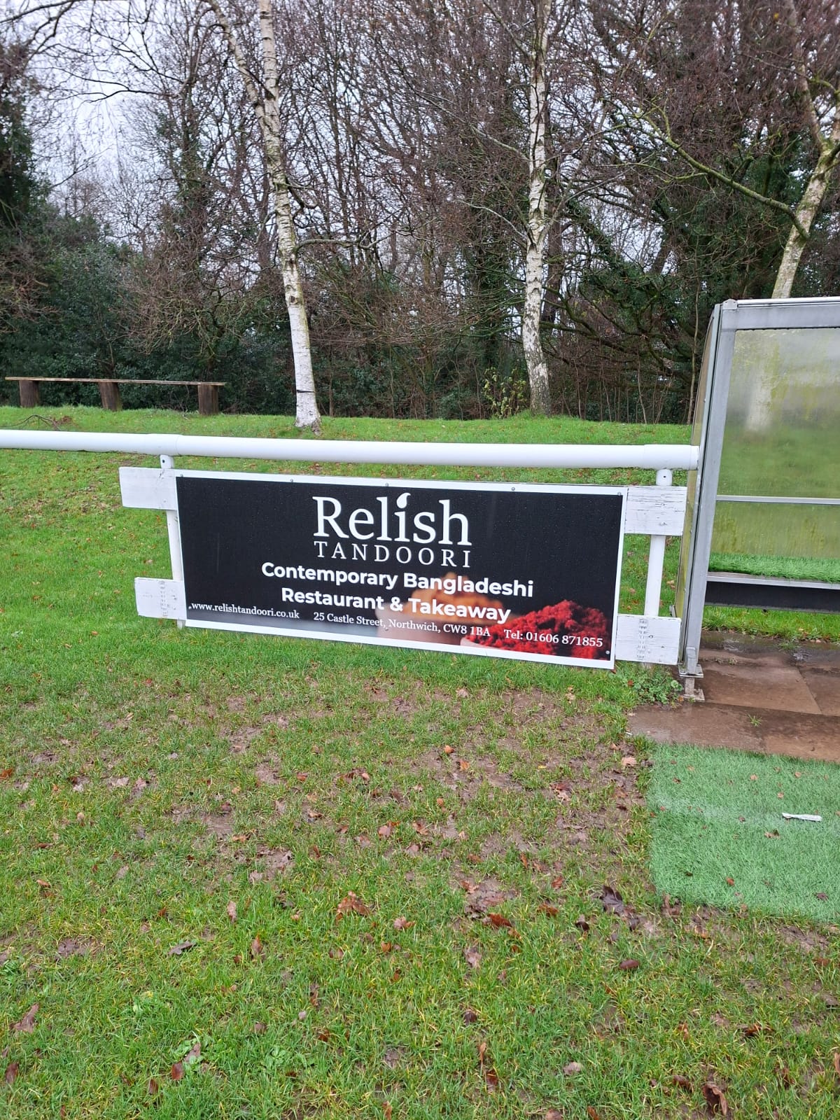 Relish tandoori new club sponsor