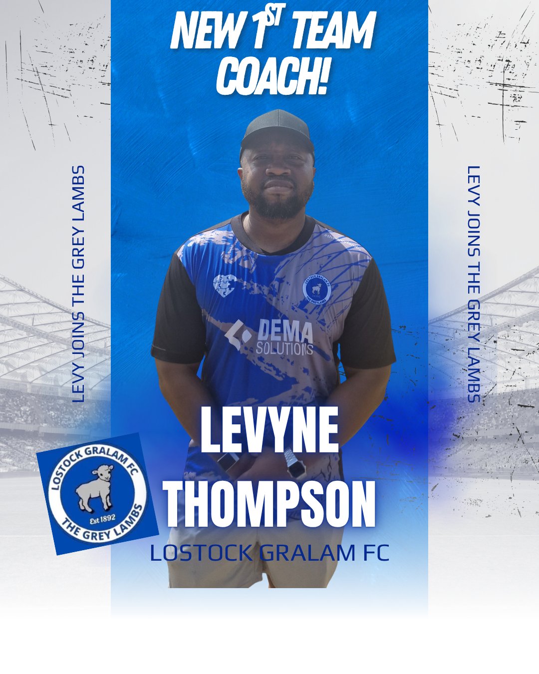Lostock Gralam FC Welcome Levy Thompson as First Team Coach